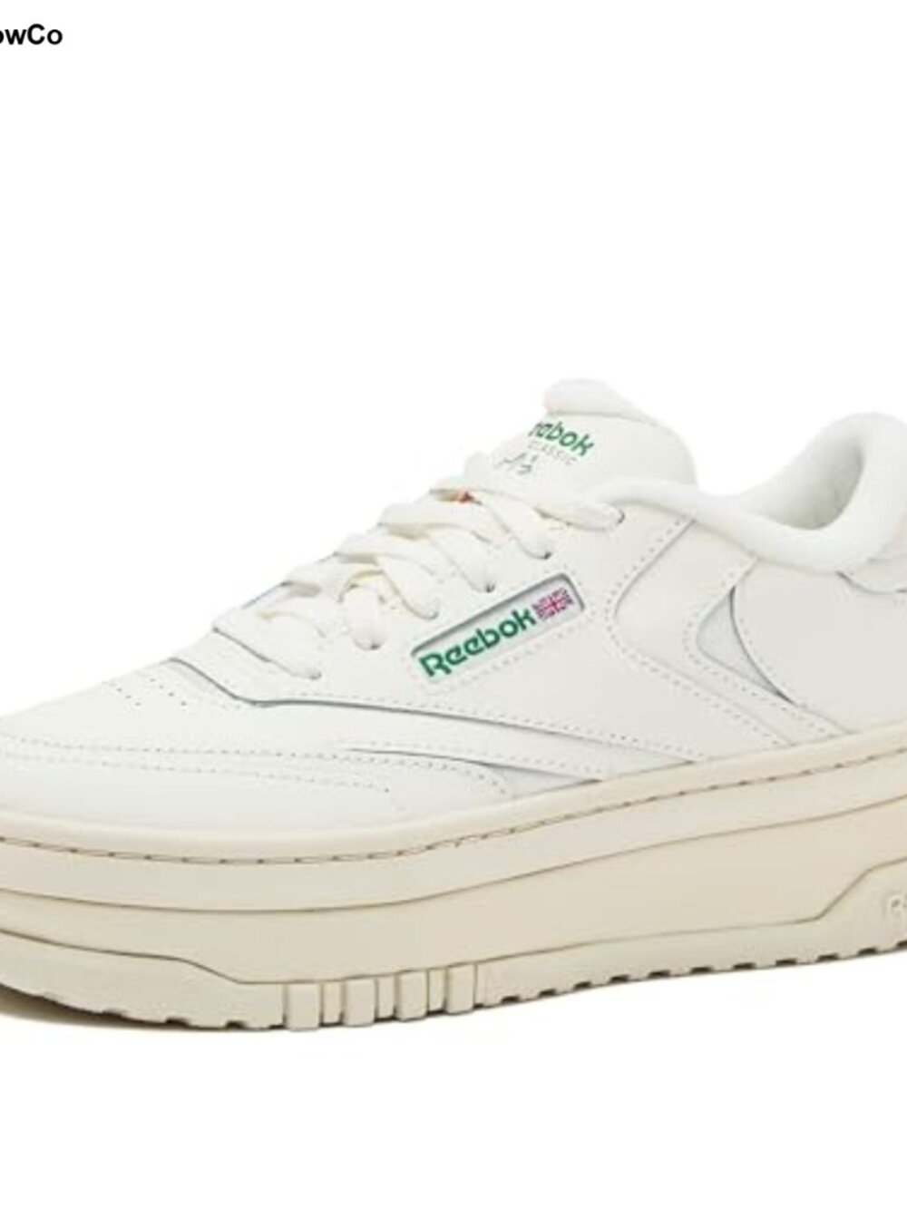 Reebok Club C Extra Platform Sneakers for Women - White Casual Tennis Women's